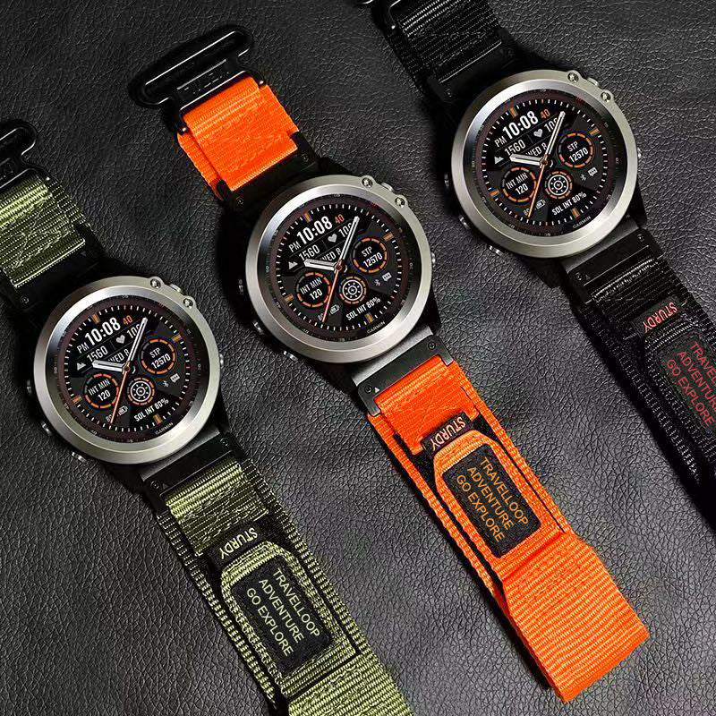 TRAVEL Loop Nylon Strap For Garmin