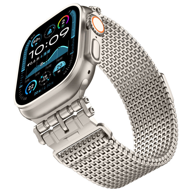 New Pioneer Domino Steel Band For Apple Watch