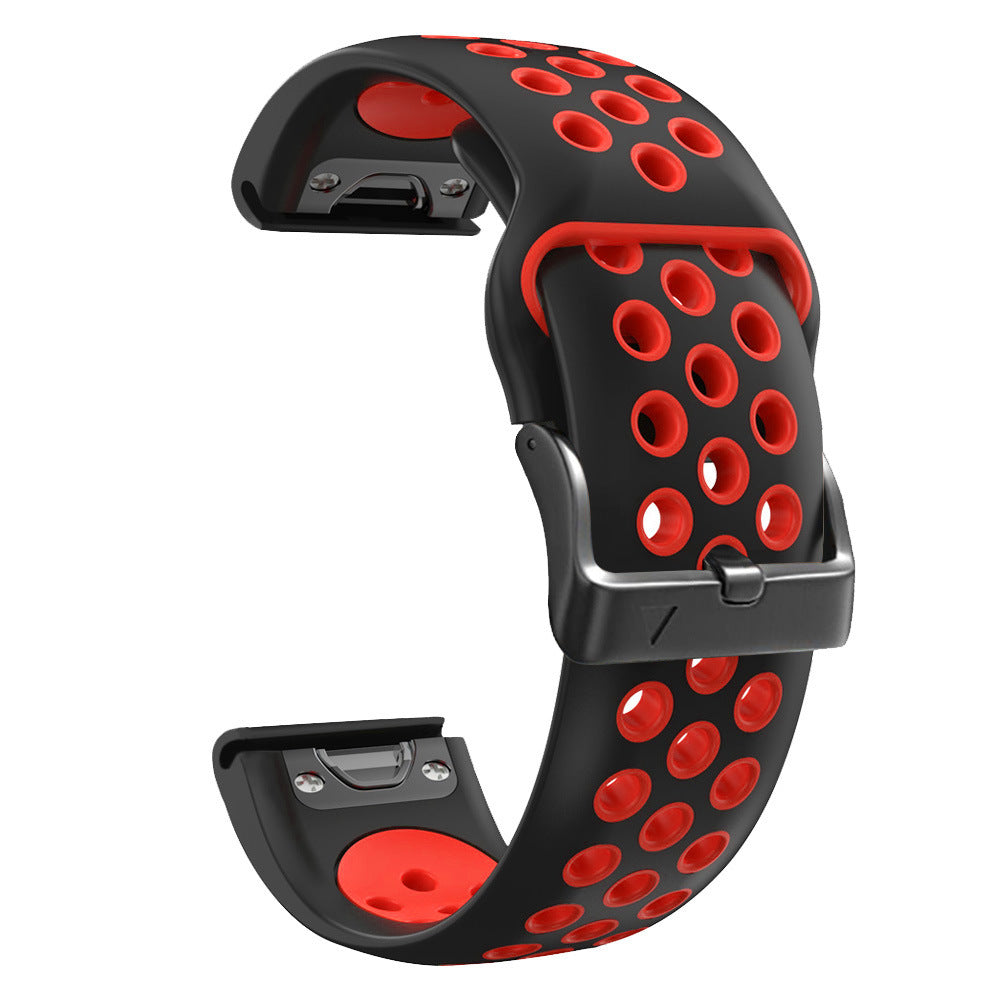 Quick Release Breathable Silicone For Garmin Fenix 8 7X 6X