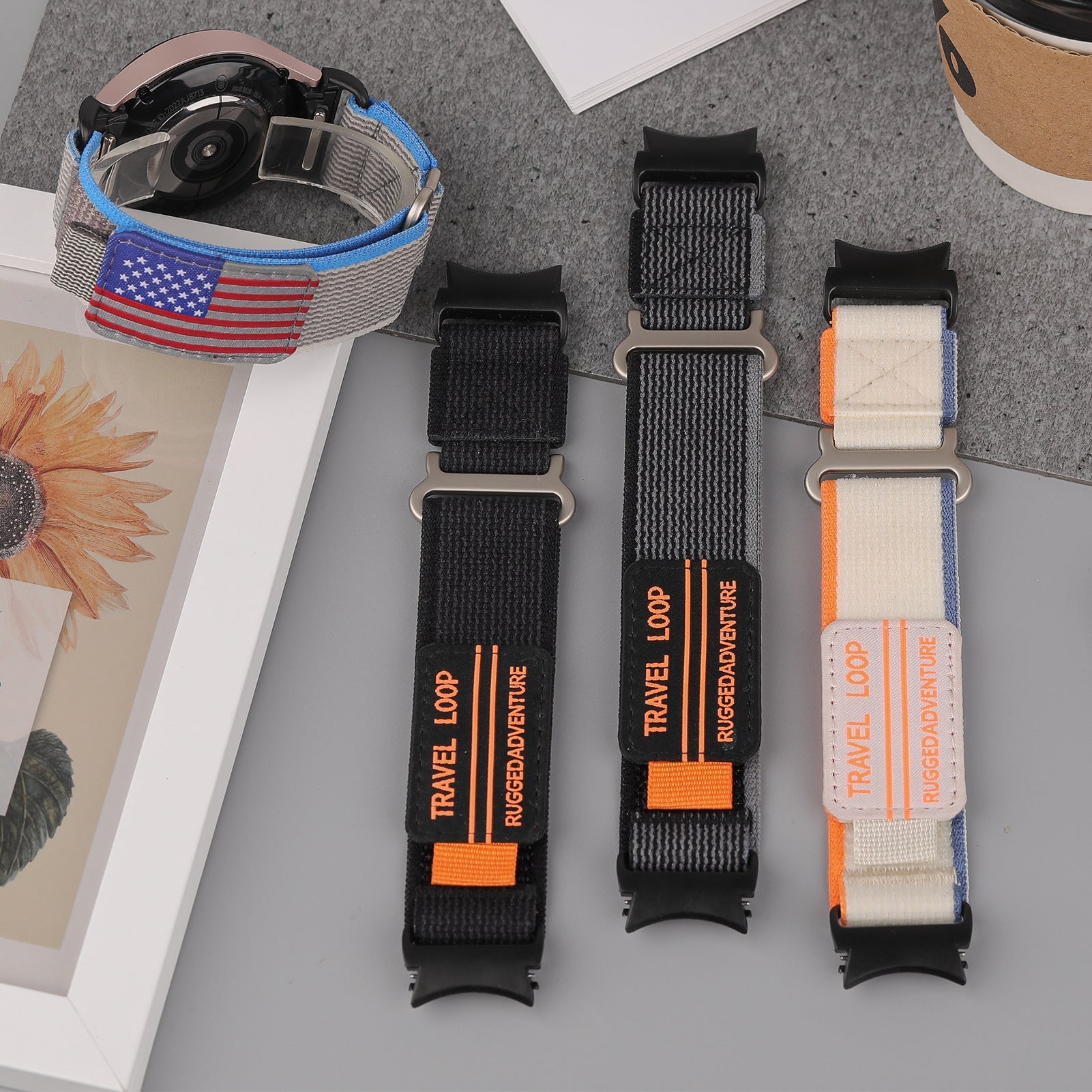 Designer Sports Trail Loop For Samsung Galaxy Watch 4/5/6/7-20mm