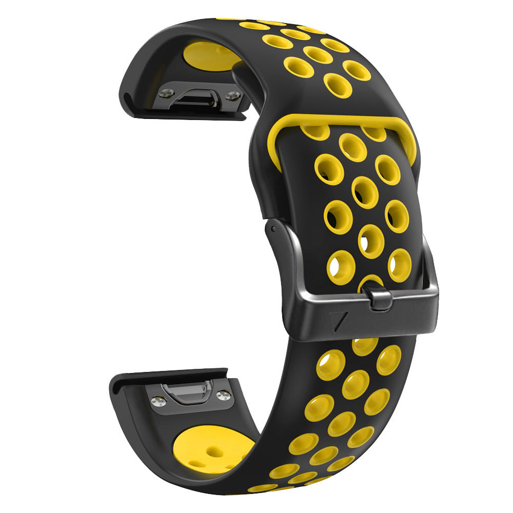 Quick Release Breathable Silicone For Garmin Fenix 8 7X 6X