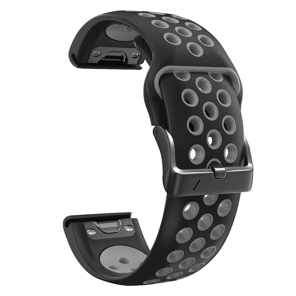 Quick Release Breathable Silicone For Garmin Fenix 8 7X 6X