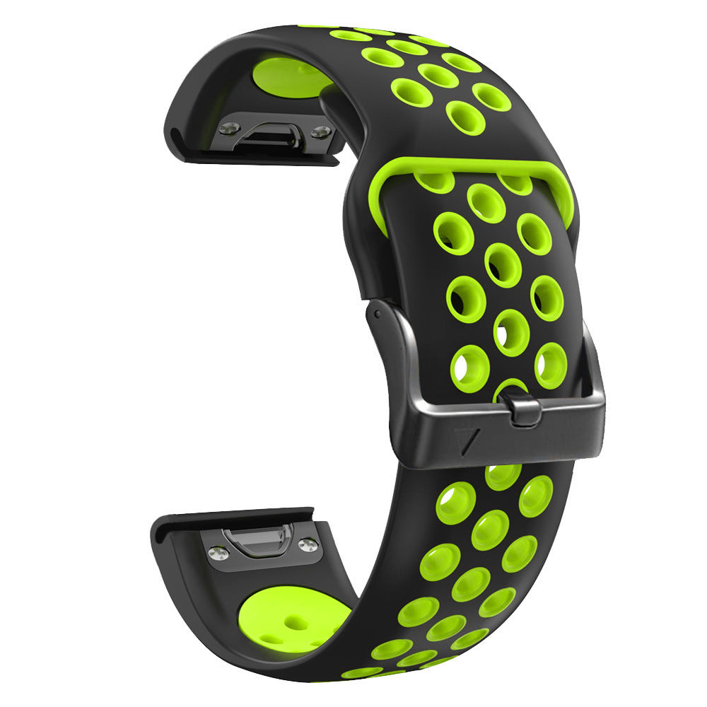 Quick Release Breathable Silicone For Garmin Fenix 8 7X 6X