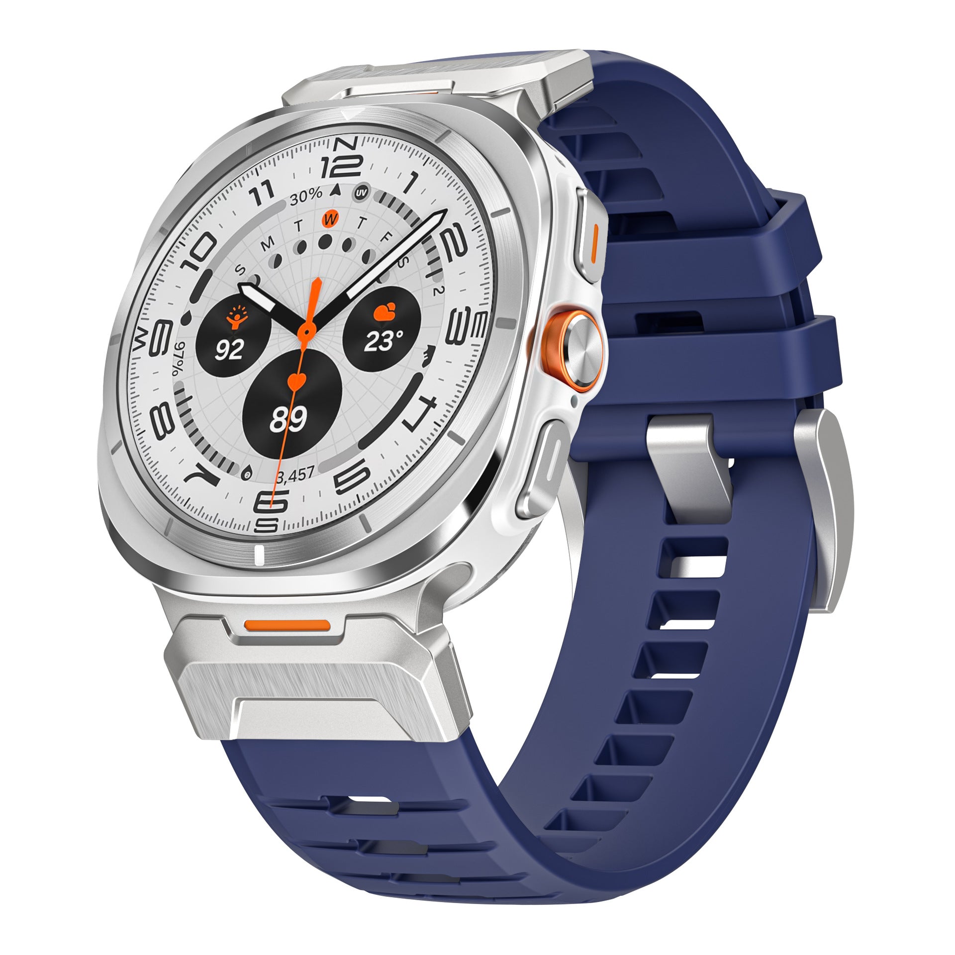 Explorer Fluororubber Band For Samsung Galaxy Watch Ultra