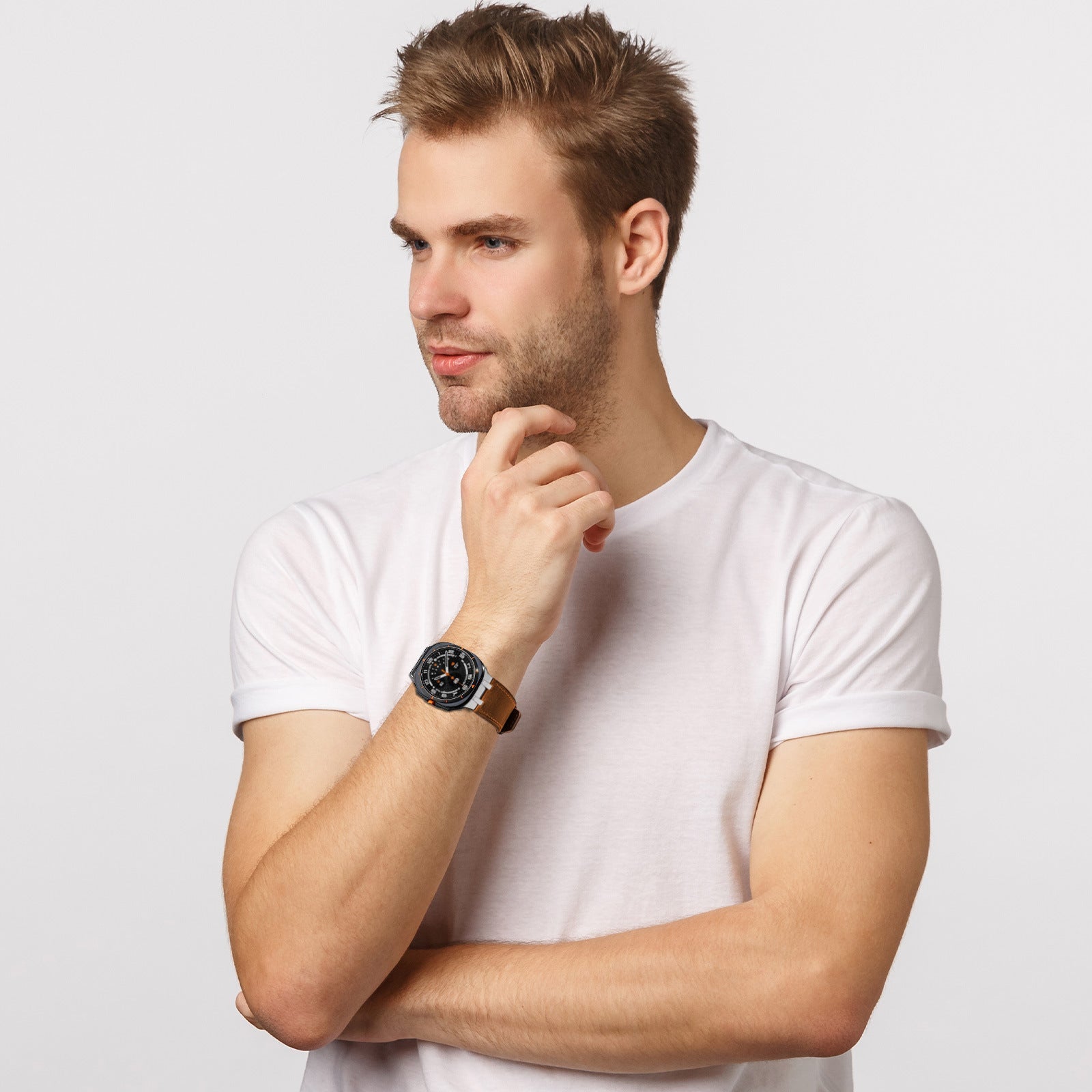 AP Leather Band For Samsung Galaxy Watch Ultra