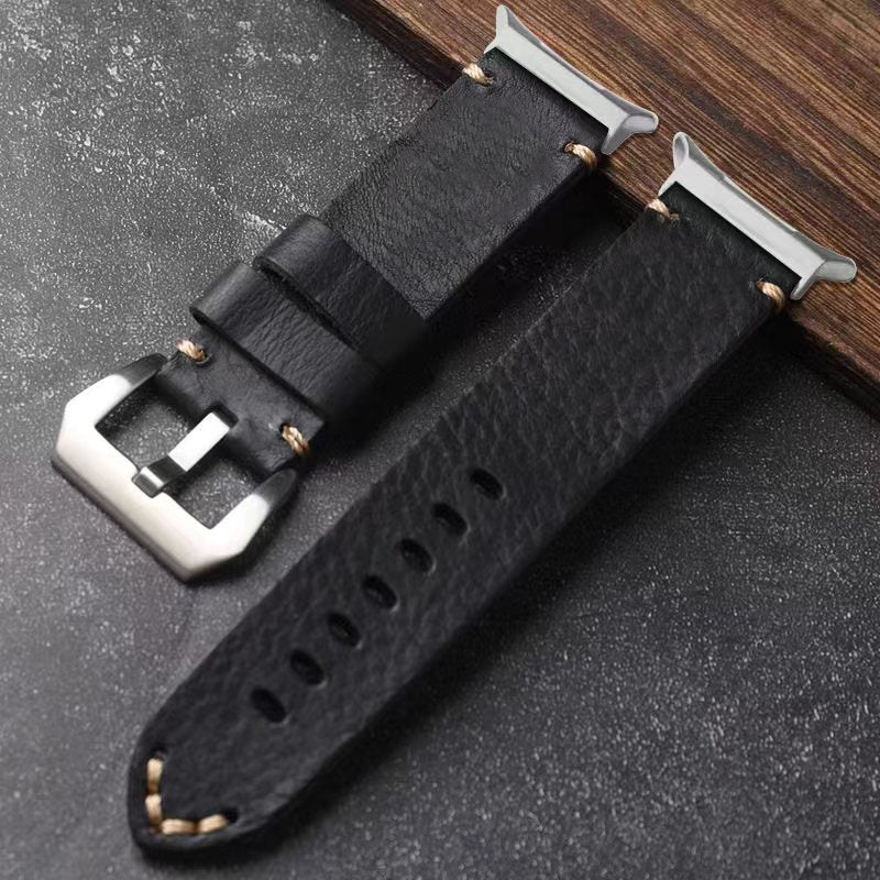 Vintage Leather Band For Samsung Watch Ultra /7/6 /5 Pro/5/4