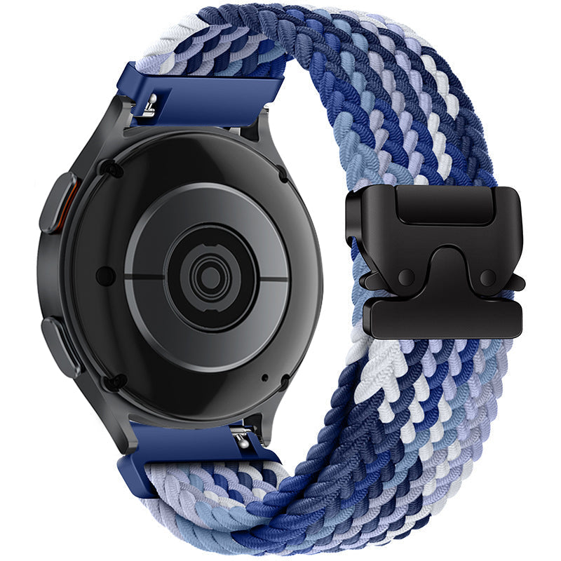 Nylon Braided Band For Samsung Galaxy Watch4 5 6 7 Pro