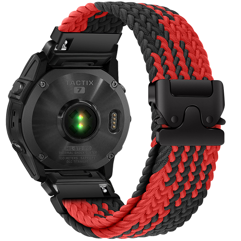 Parachute Buckle Nylon Braided Band