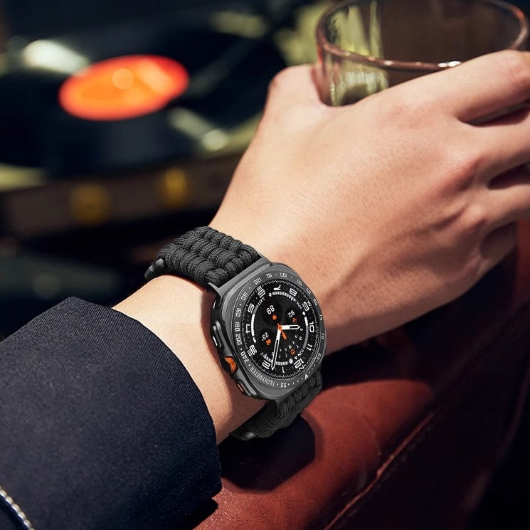 Outdoor Nylon Woven Watch Band for Samsung Galaxy Watch Ultra