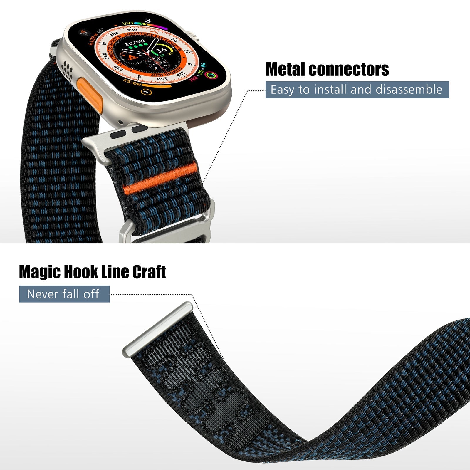 Sport Nylon Strap for Apple Watch