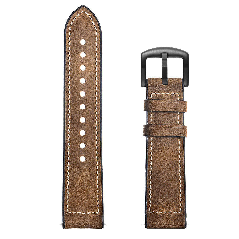 Leather Luxury Watch Band For Samsung Watch 7/ 6 /5 Pro/5/4