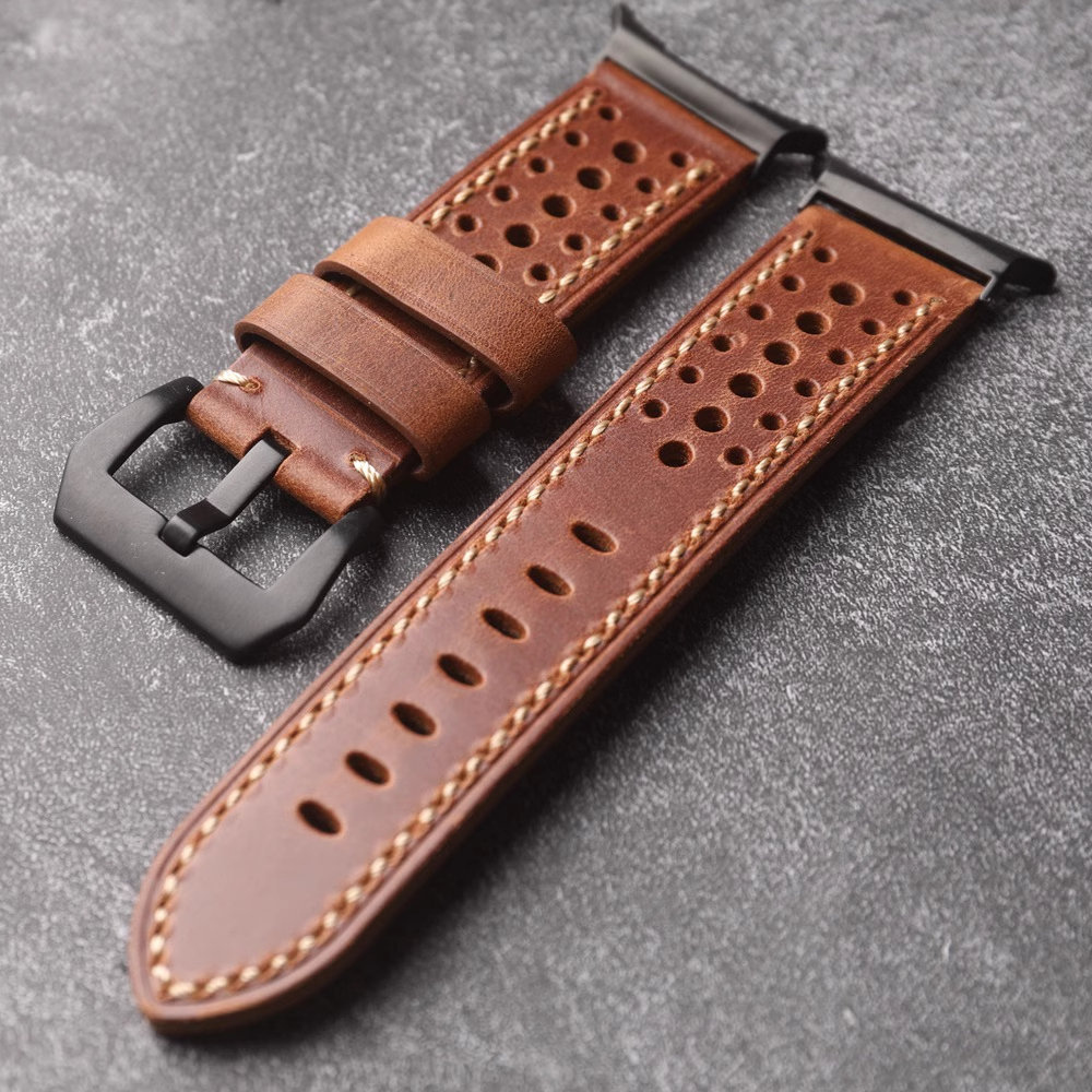 Vintage Racing Watch Band For Samsung Galaxy Watch Ultra