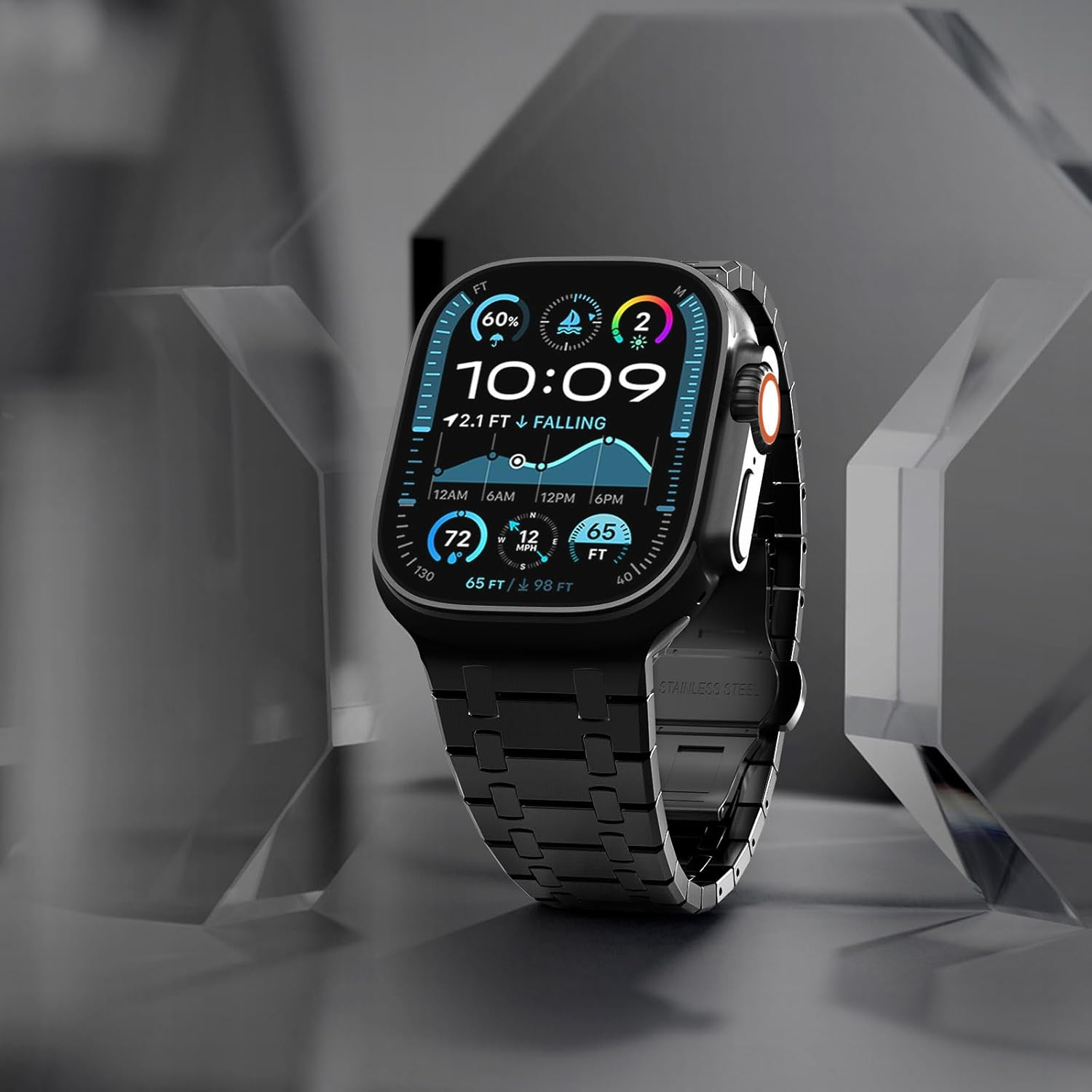 AP Stainless Steel Double Chain Refit Band