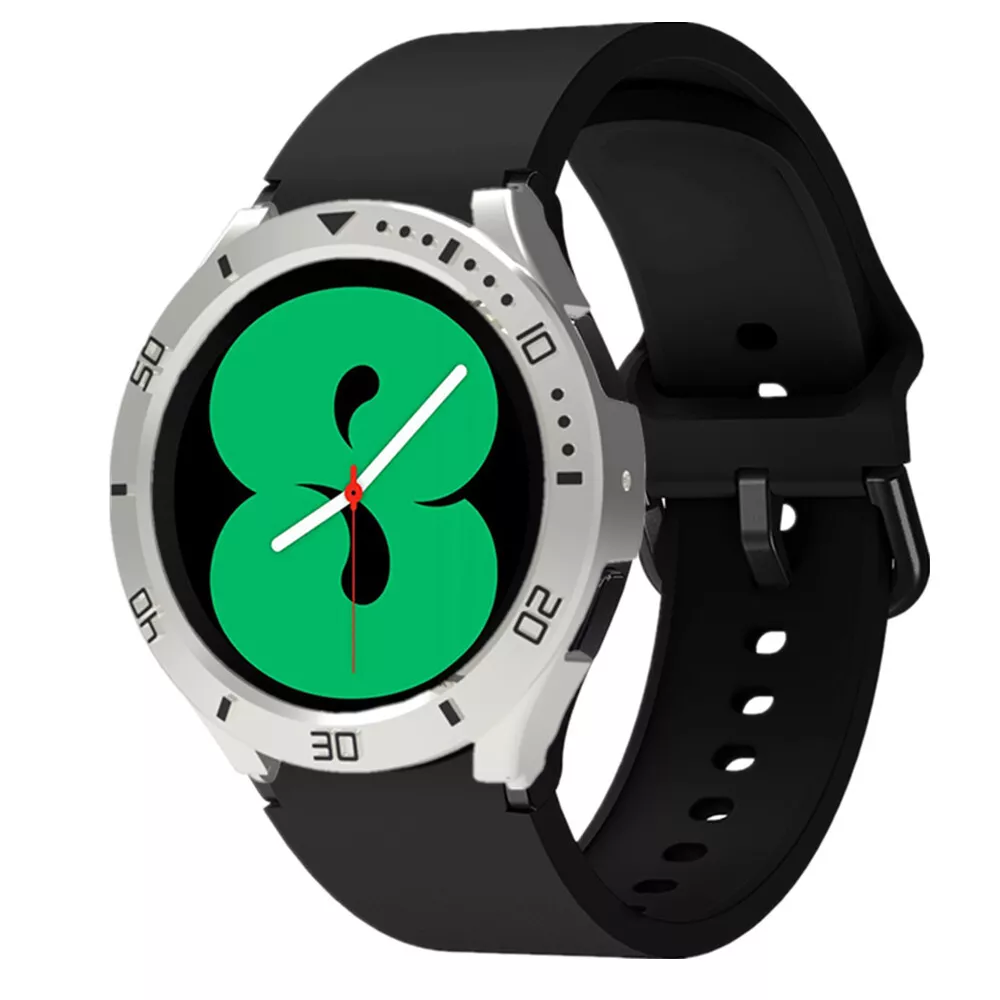 Plating 3D Dial Bezel Mod Frame PC Case Samsung Galaxy Watch 7 6 5 Pro 4 40/44mm