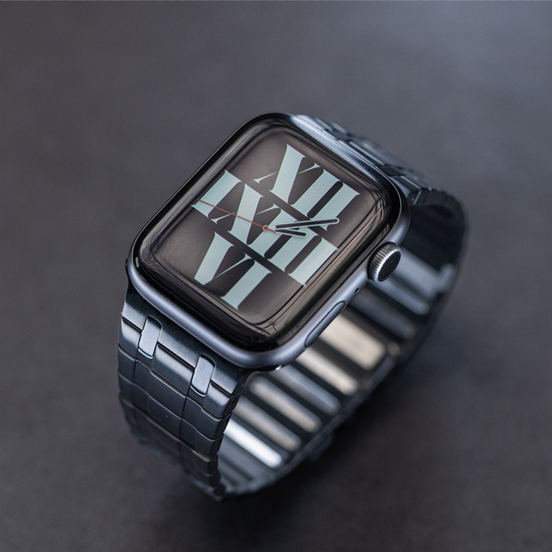 AP Frosted Stainless Steel Magnetic Band For Apple Watch