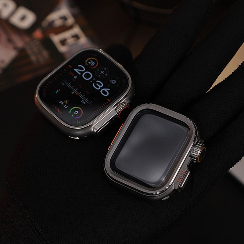 ULTRA LOOK-Rugged Titanium Alloy Case For Apple Watch