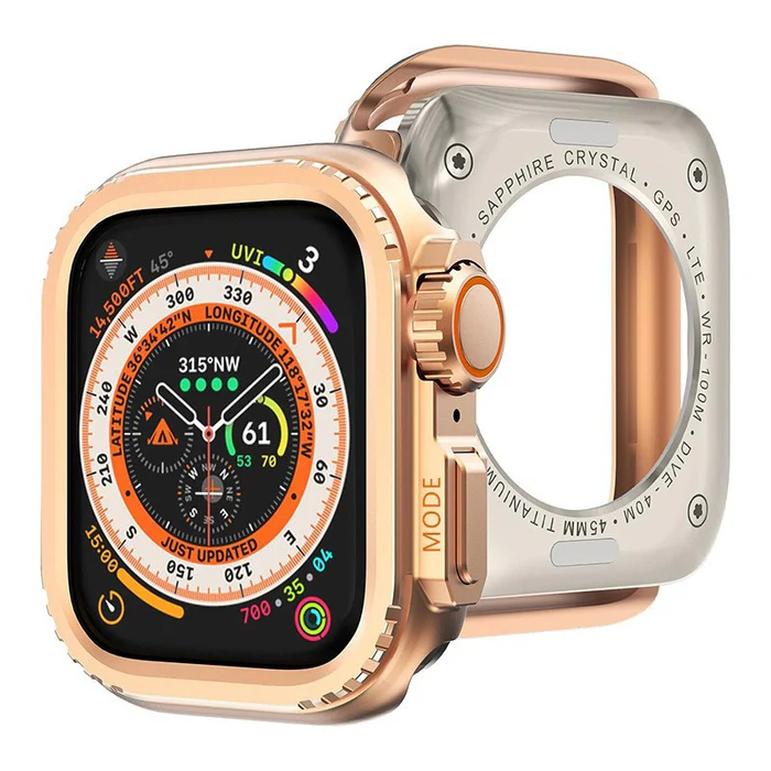 ULTRA LOOK-Rugged Titanium Alloy Case For Apple Watch