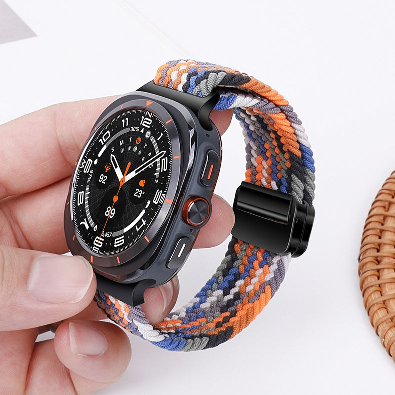 Magnetic buckle strap for Samsung Galaxy Watch Ultra/ Classic 4 /5 /Pro/6 / 7