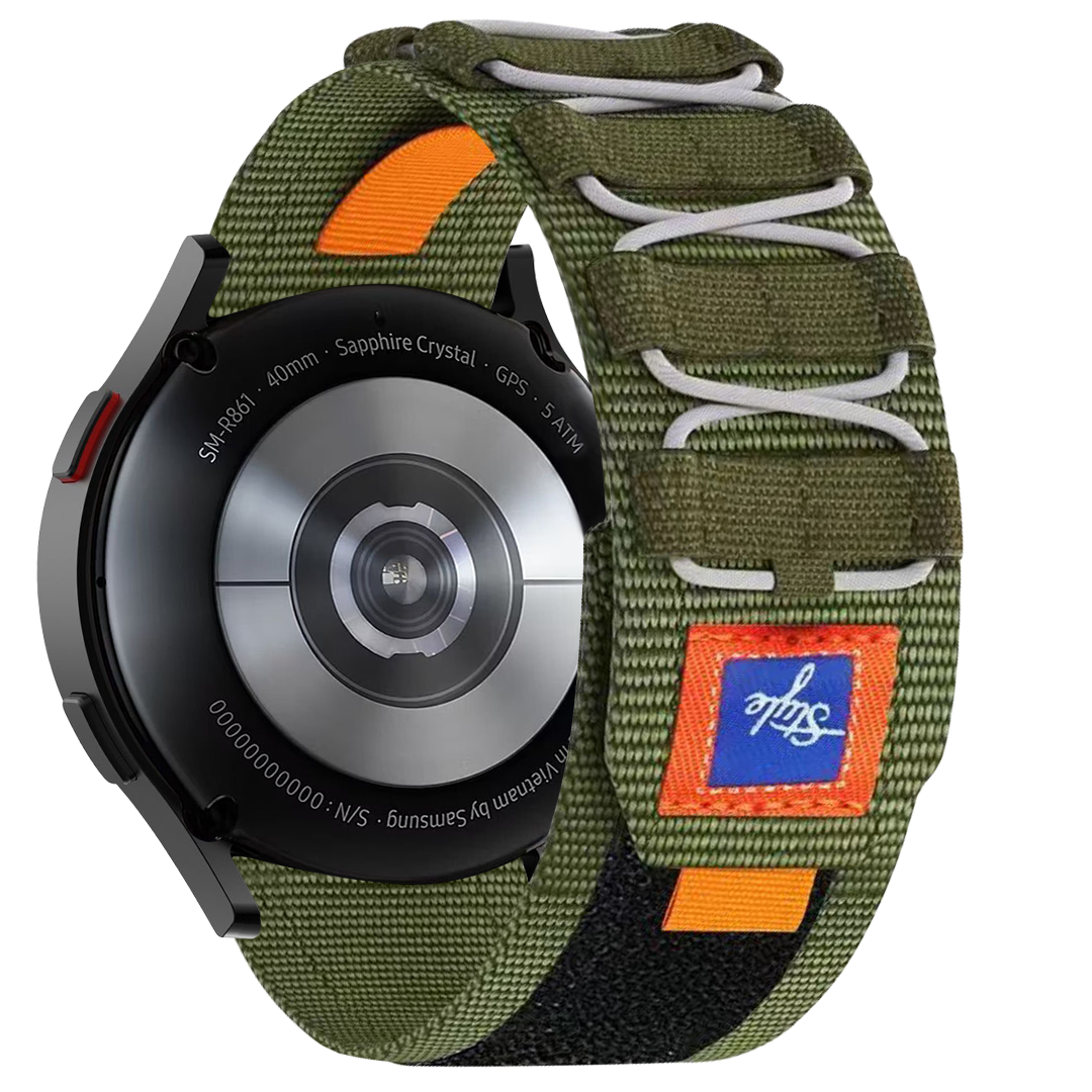 Designer Nylon Woven Band For Samsung Watch 7 Ultra/7/6/5/4/pro