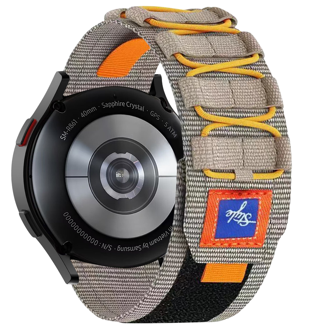 Designer Nylon Woven Band For Samsung Watch 7 Ultra/7/6/5/4/pro