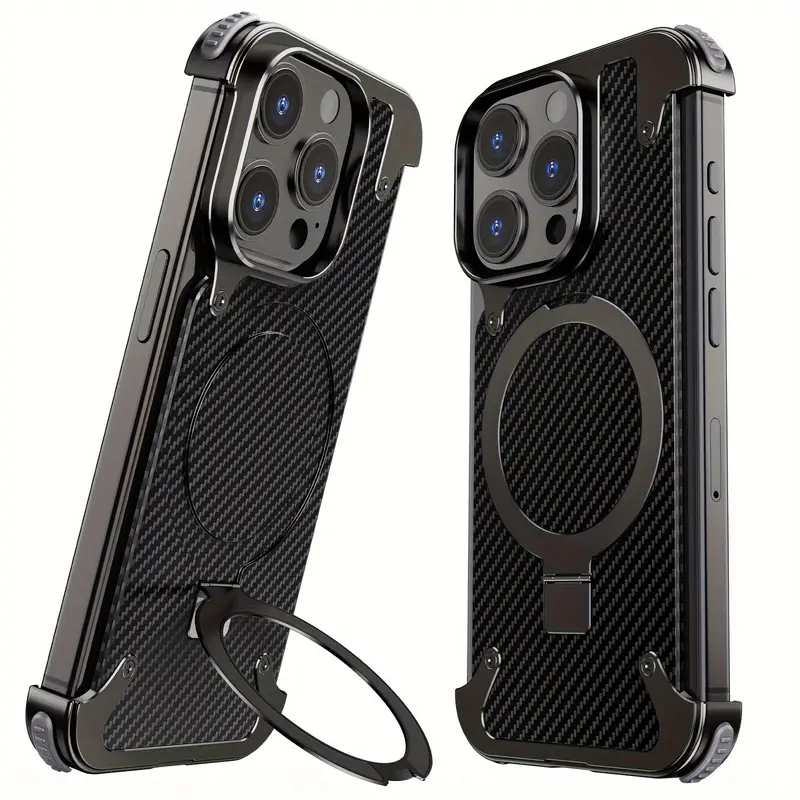 Aluminium Skeleton Carbon Fiber Design For Iphone