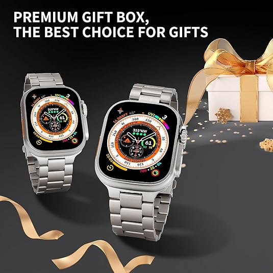 Lightweight Titanium Strap for Apple Watch