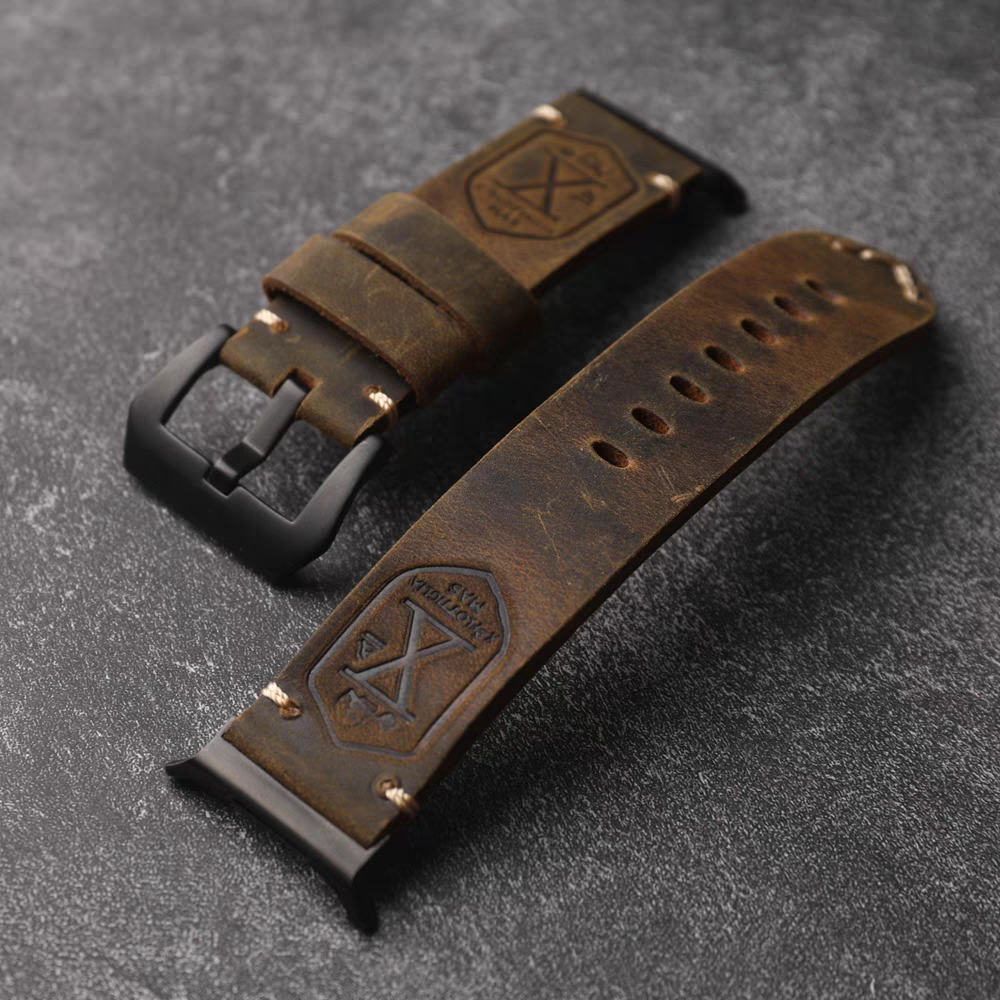 Vintage Leather Band For Samsung Watch Ultra /7/6 /5 Pro/5/4