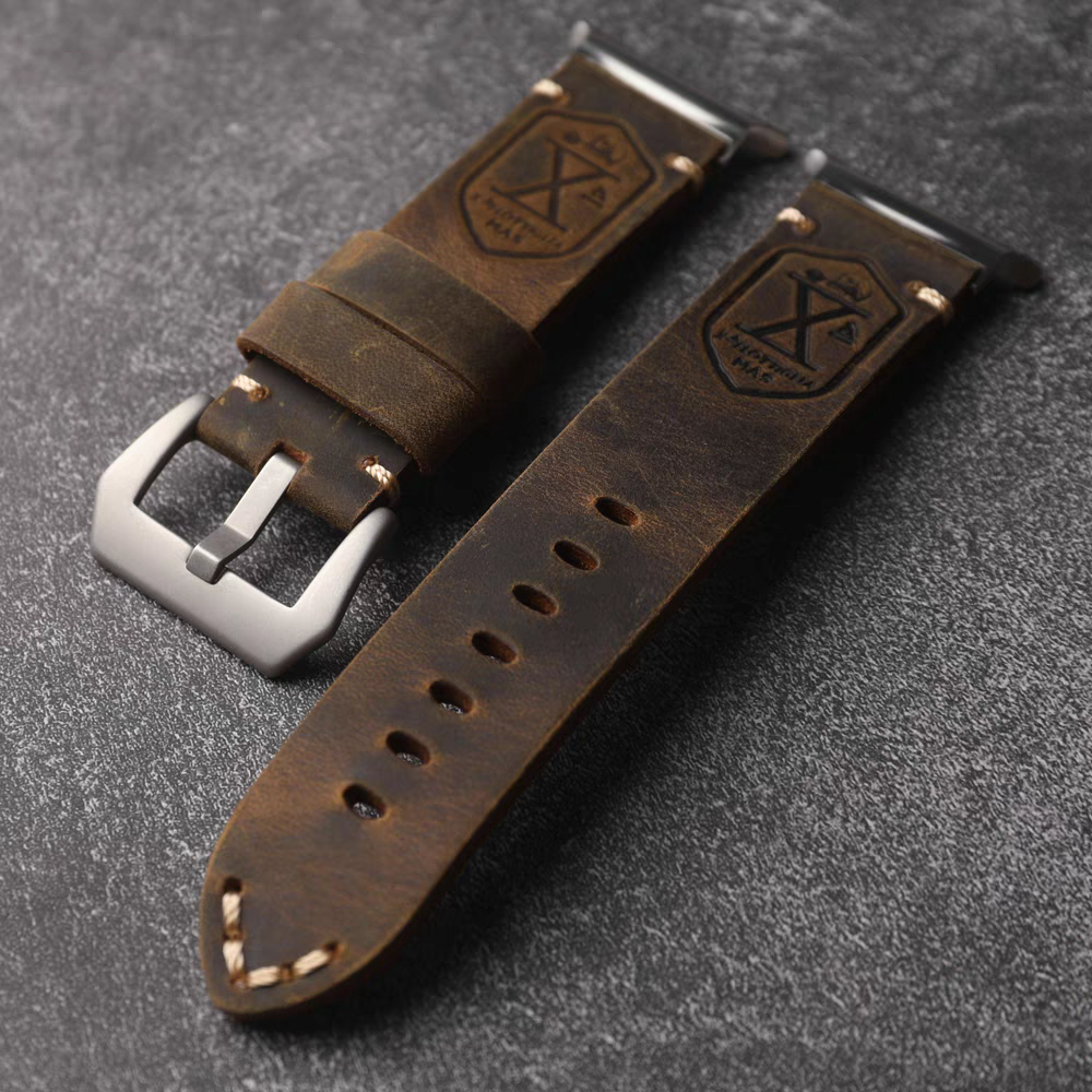 Vintage Leather Band For Samsung Watch Ultra /7/6 /5 Pro/5/4