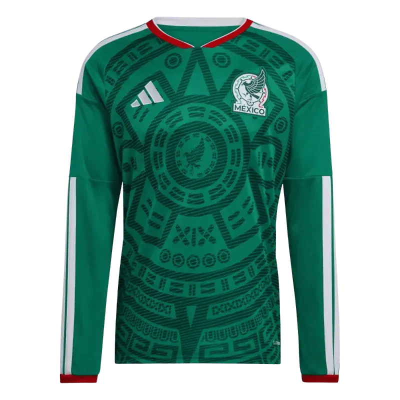 2026 Mexico Home Long Sleeve Jersey