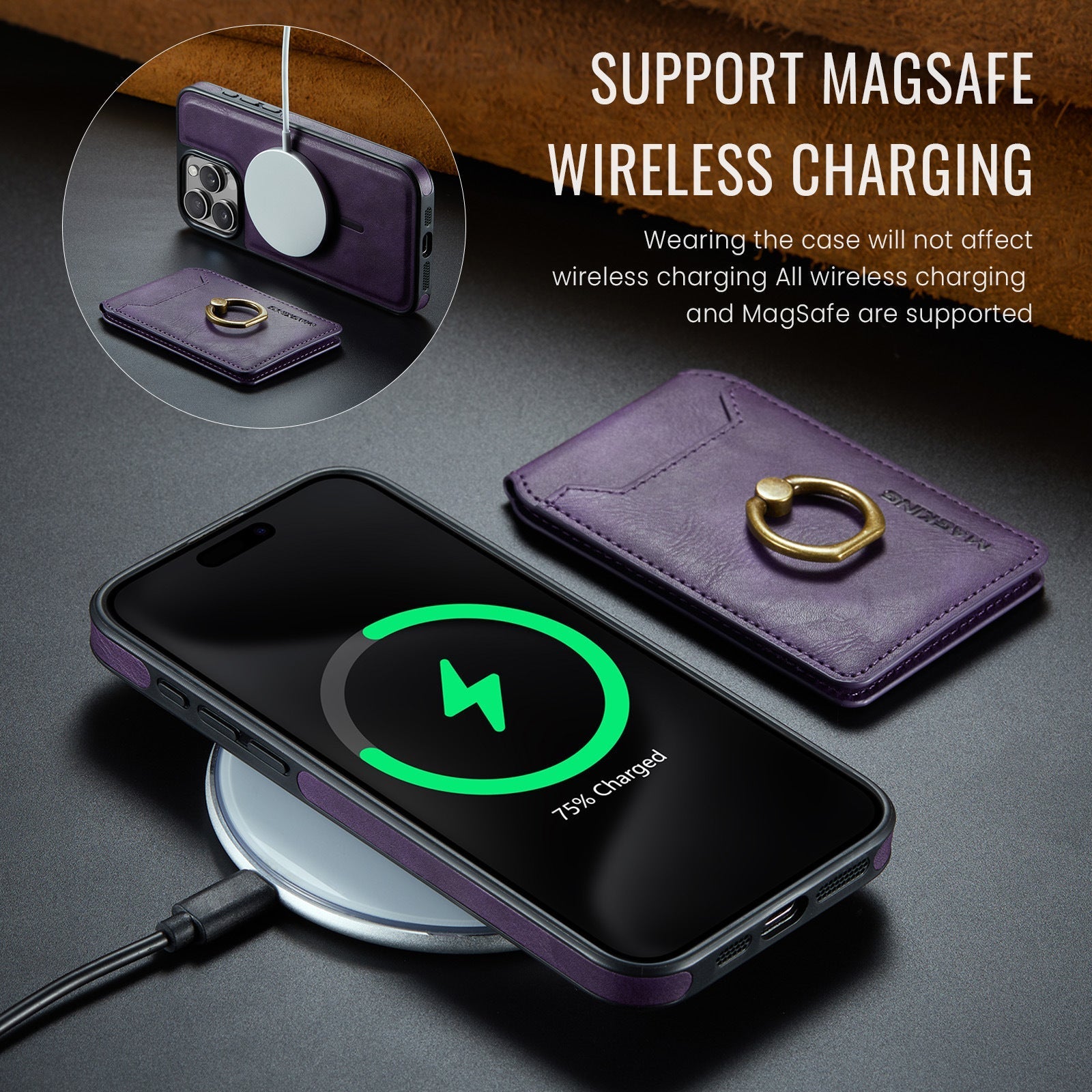 Max 2-in-1 Magnetic Detachable iphone Case