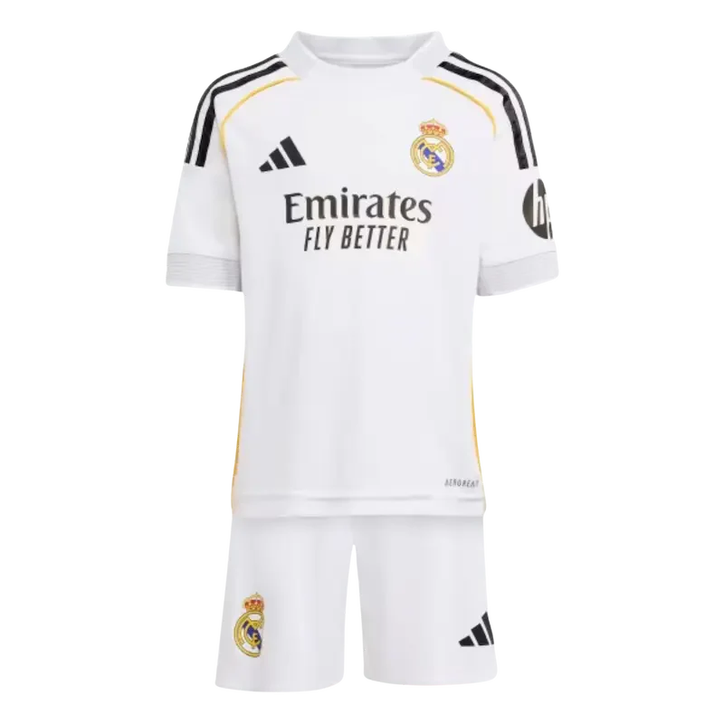 25/26 Kids Real Madrid Home Kit