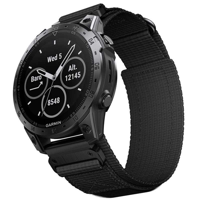 Tactics Nylon Watch band For Garmin Fenix 8 7 7X 6 6X