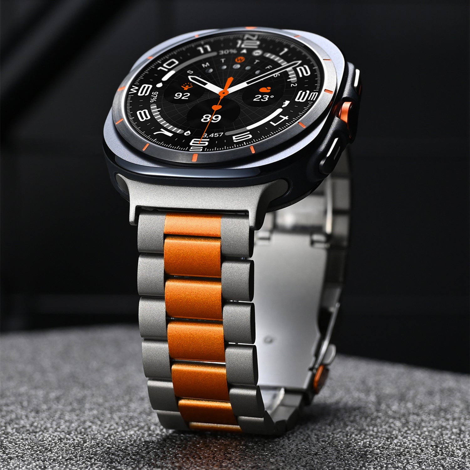 Business Style Titanium Band For Samsung Galaxy Watch Ultra
