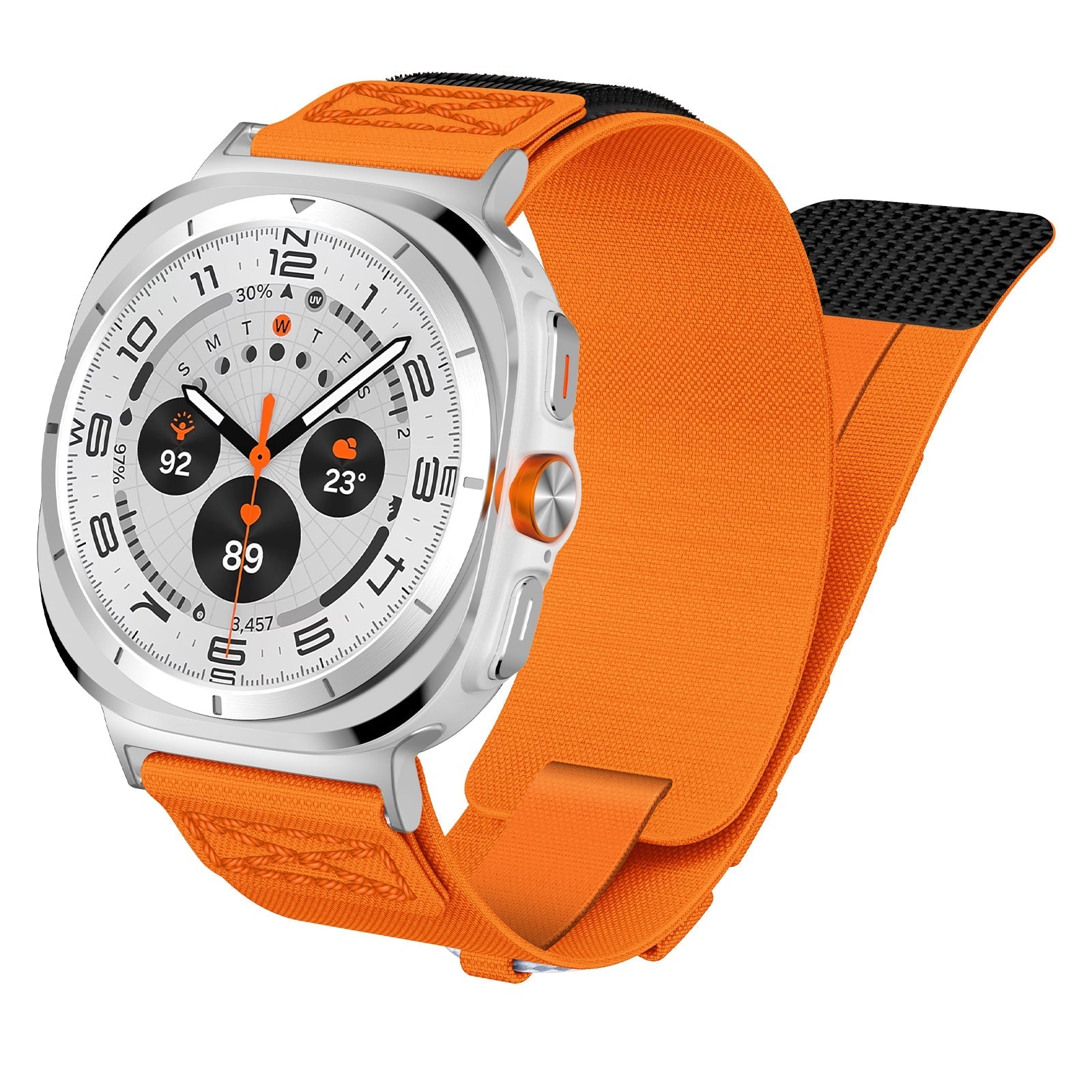 Upgraded Durable Nylon Watch Strap for Samsung Galaxy Watch Ultra