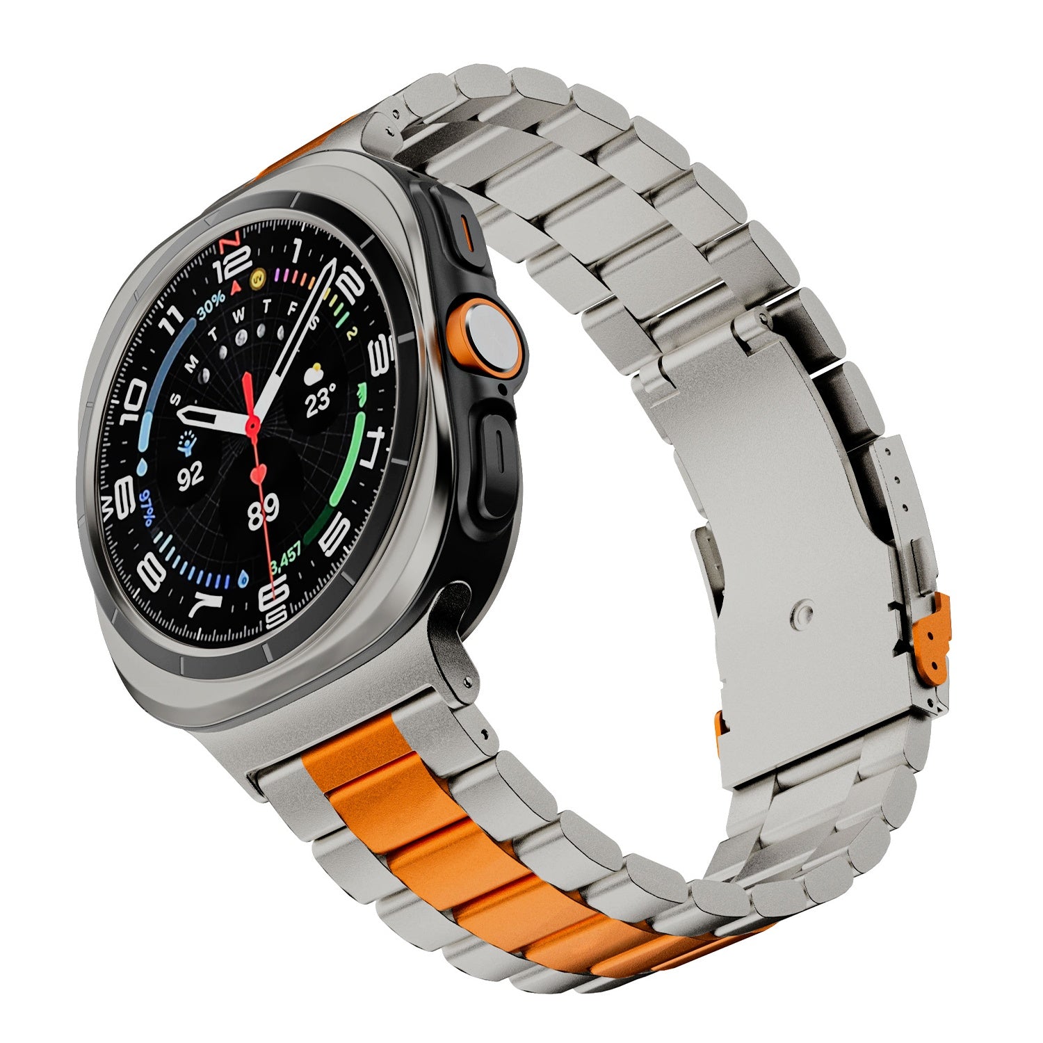Business Style Titanium Band For Samsung Galaxy Watch Ultra
