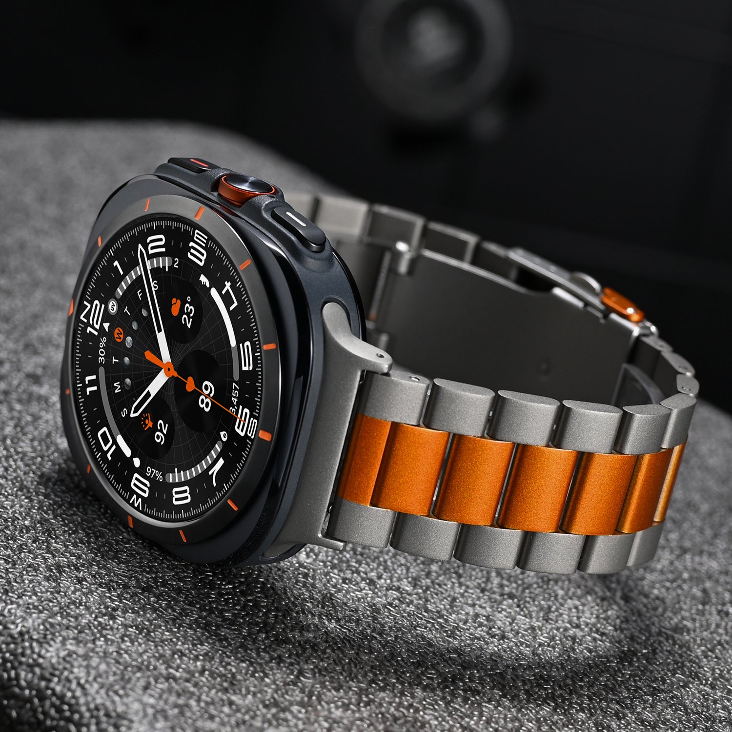 Business Style Titanium Band For Samsung Galaxy Watch Ultra