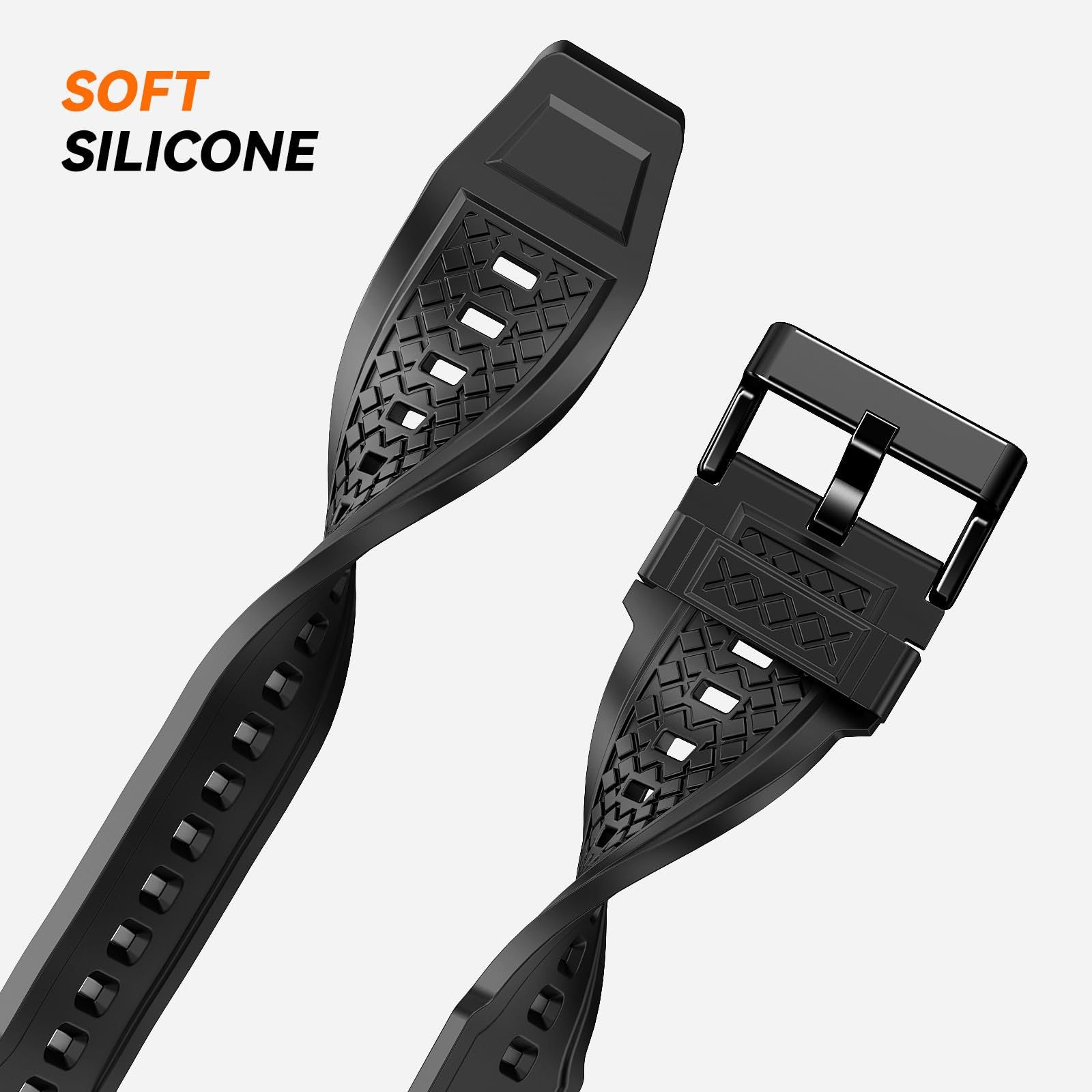 Silicone strap + case protection set For Samsung Galaxy Watch Ultra 47