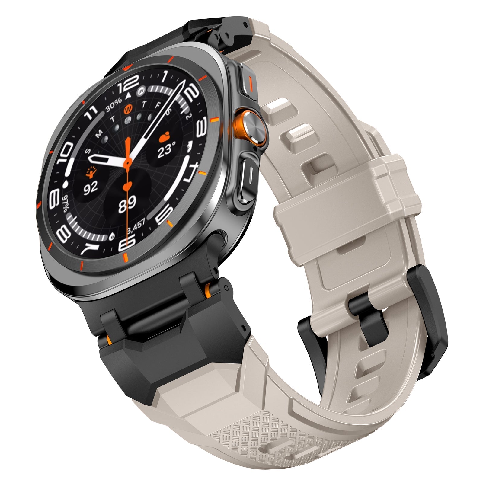 Sharp Wings FKM Rubber Band For Samsung Galaxy Watch Ultra