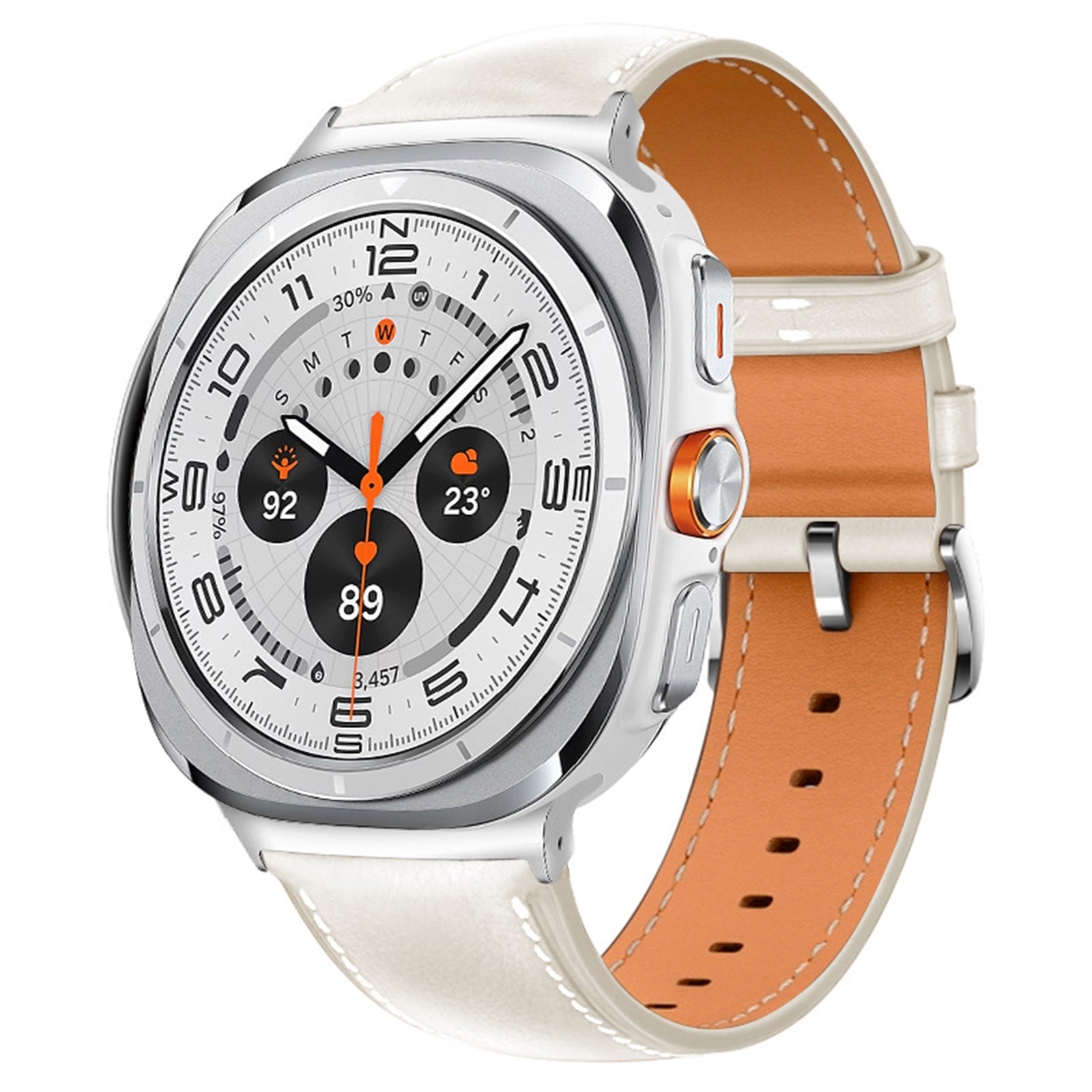 Business Genuine Leather Watch For Samsung Galaxy Watch Ultra