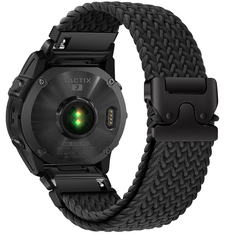 Parachute Buckle Nylon Braided Band