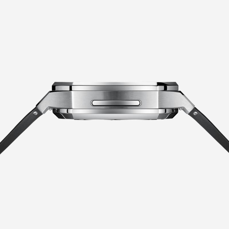 AP Silicone Band Stainless Steel Case Retrofit Kit For Apple Watch