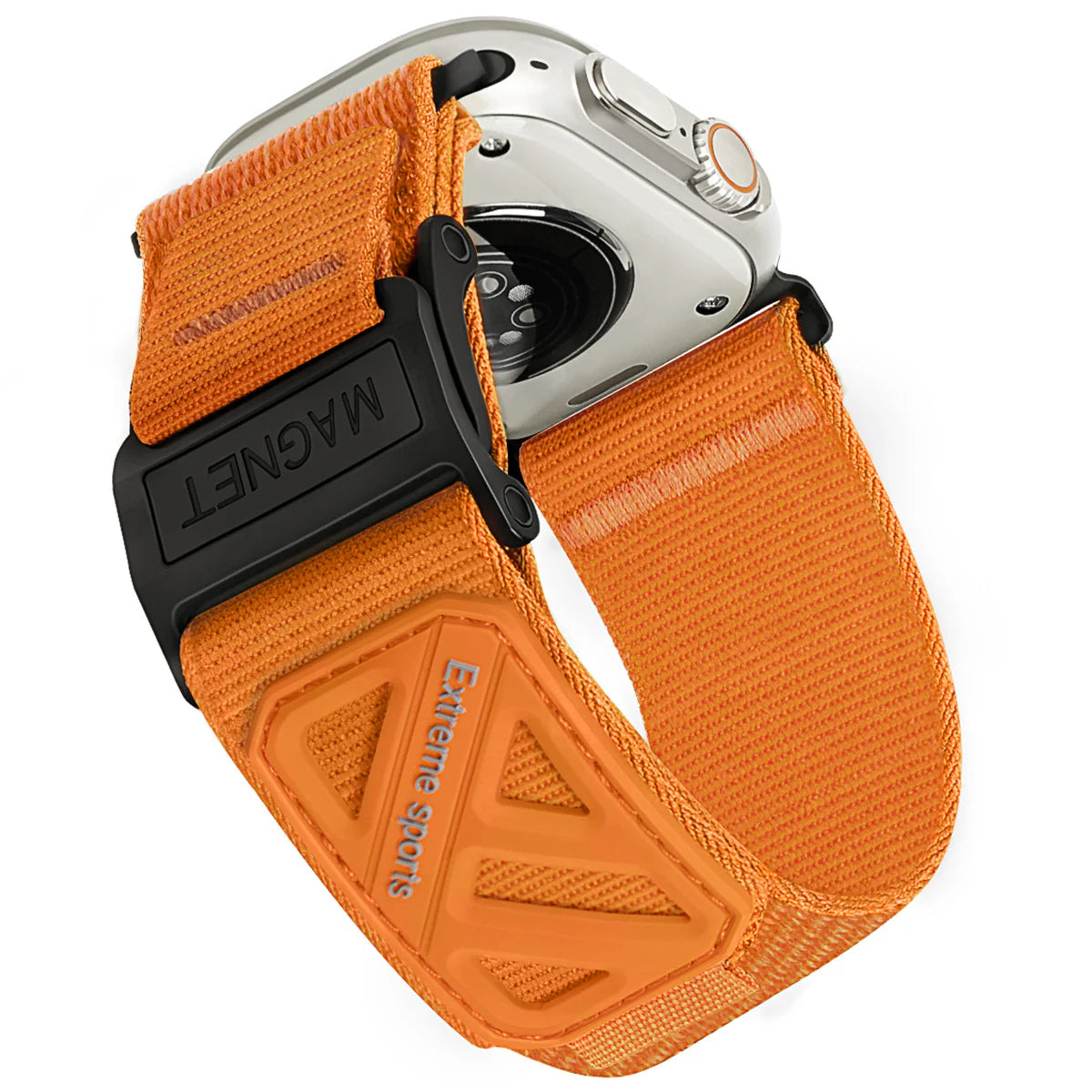 Hochwertiges Nylon-Armband mit Magnetverschluss für Apple Watch