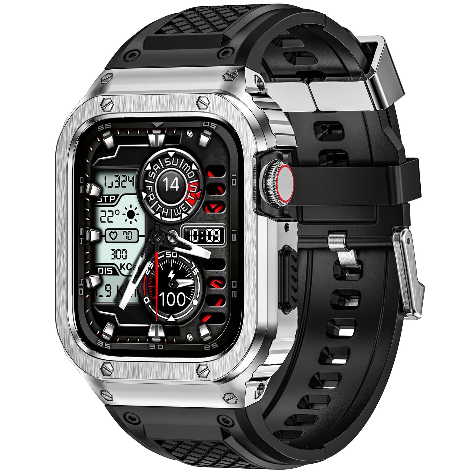 Knight Series- Rugged Case Retrofit Kit For Apple Watch
