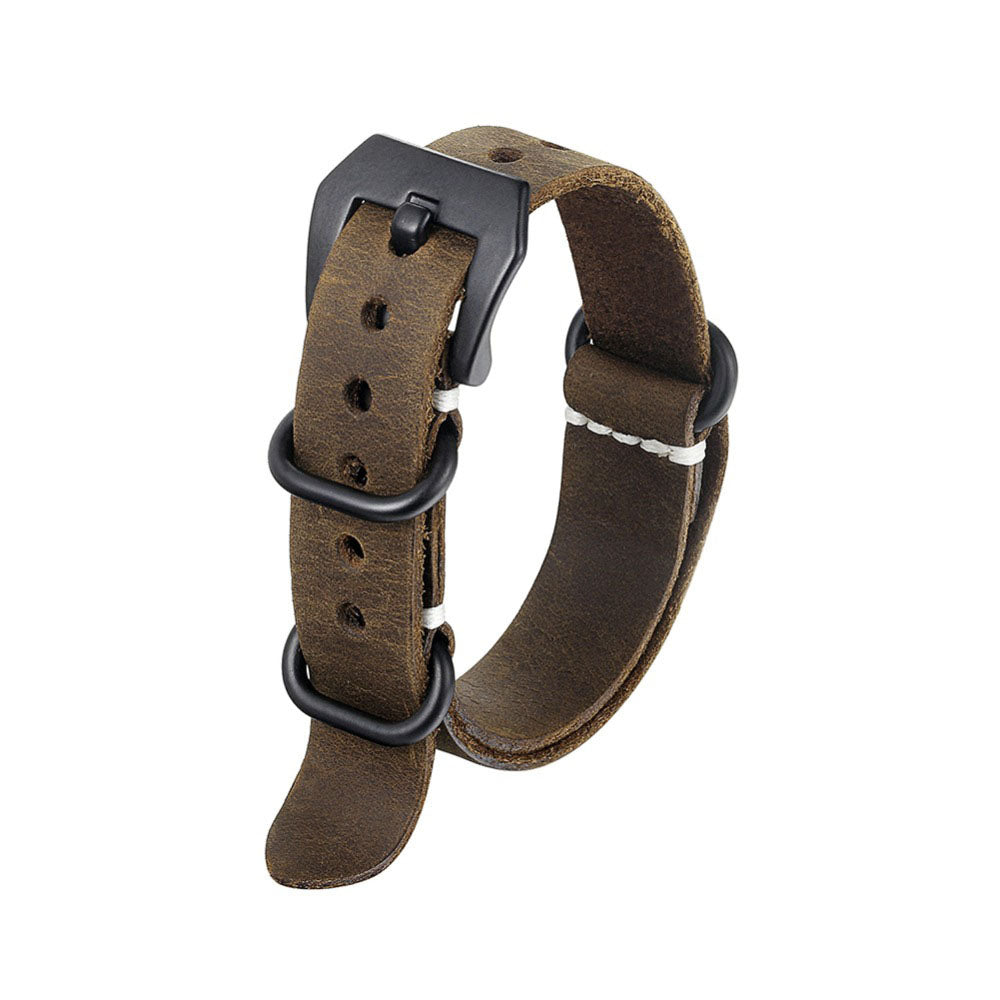 Vintage Lederarmband für Garmin Uhren