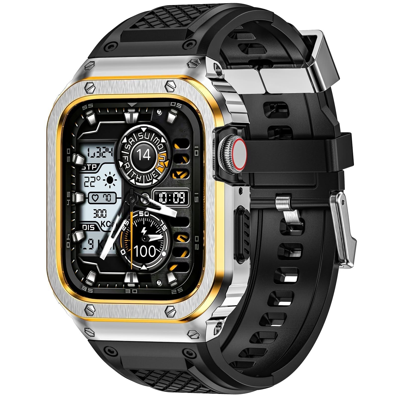 Knight Series- Rugged Case Retrofit Kit For Apple Watch