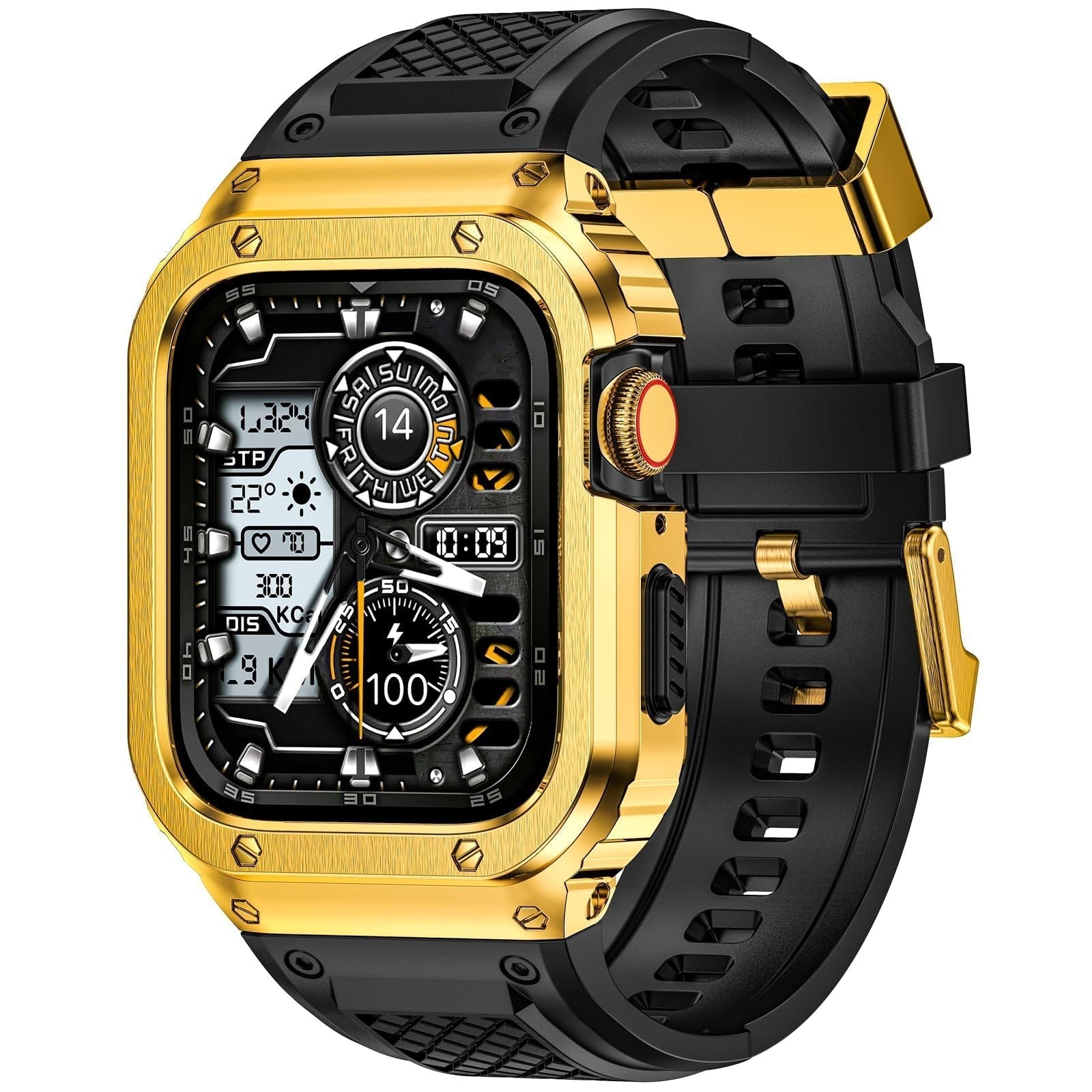 Knight Series- Rugged Case Retrofit Kit For Apple Watch