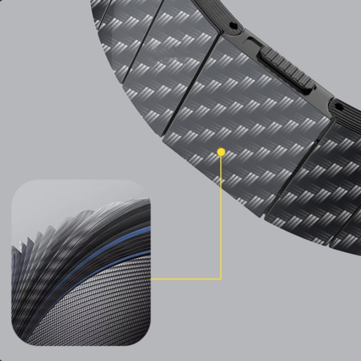 Carbon Fiber Band For Garmin Fenix 8 7X 6X Pro