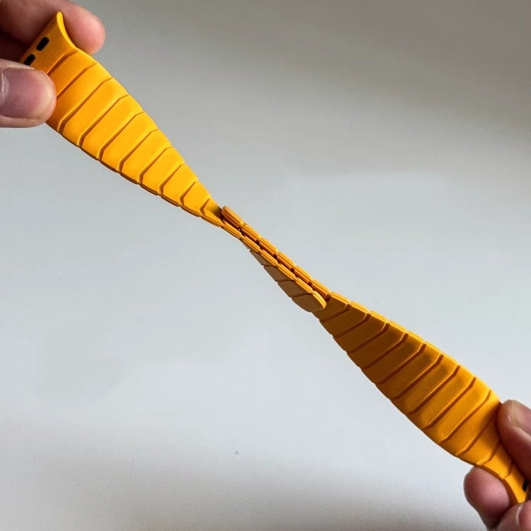 Tire tread magnetic strap for Apple Watch