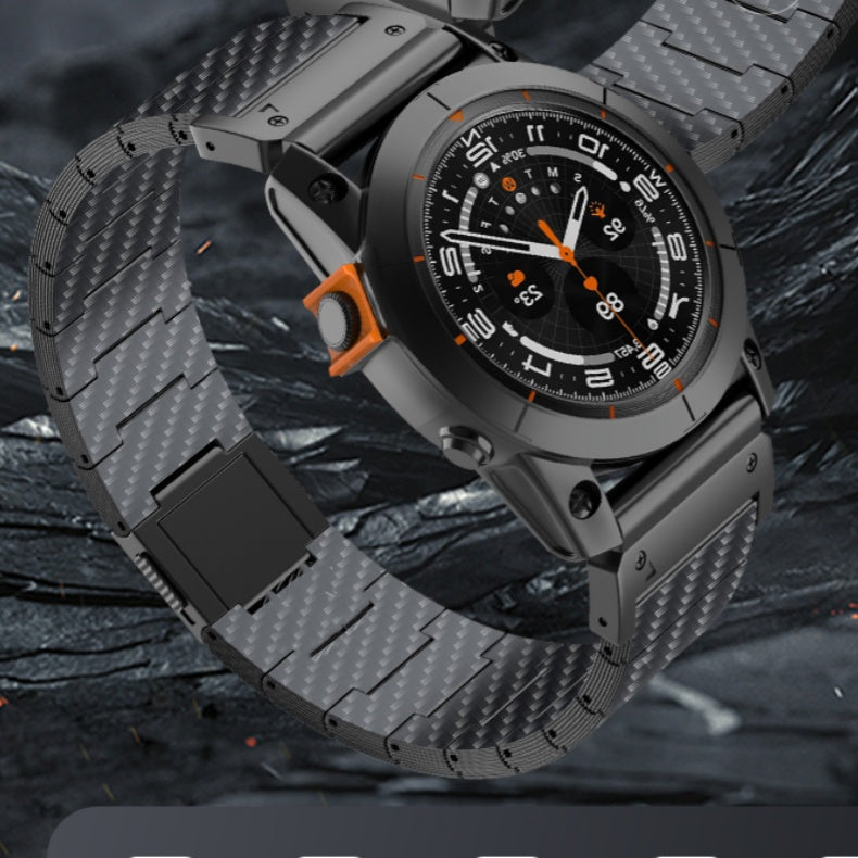 Carbon Fiber Band For Garmin Fenix 8 7X 6X Pro