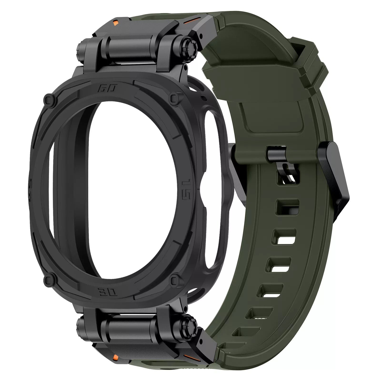 TPU Shockproof Protective Hollow Case Cover For Samsung Watch Ultra 47mm